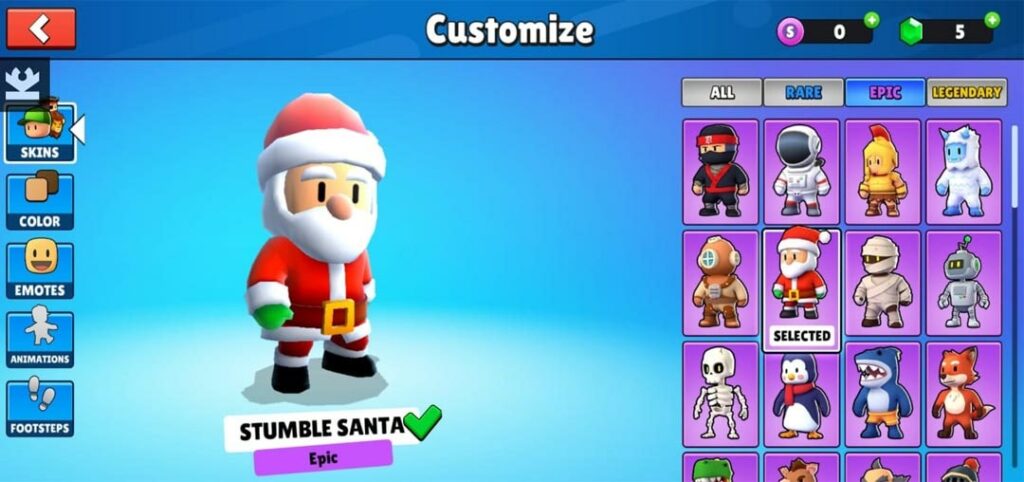 Easy to Customize Characters on the game